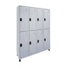 Roupeiro de Aço com 08 vãos grandes 184,5CM X 128,8CM X 35CM - W3 POP
