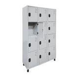 Roupeiro de Aço com 12 vãos pequenos 184,5CM X 96,6CM X 35CM - W3 POP