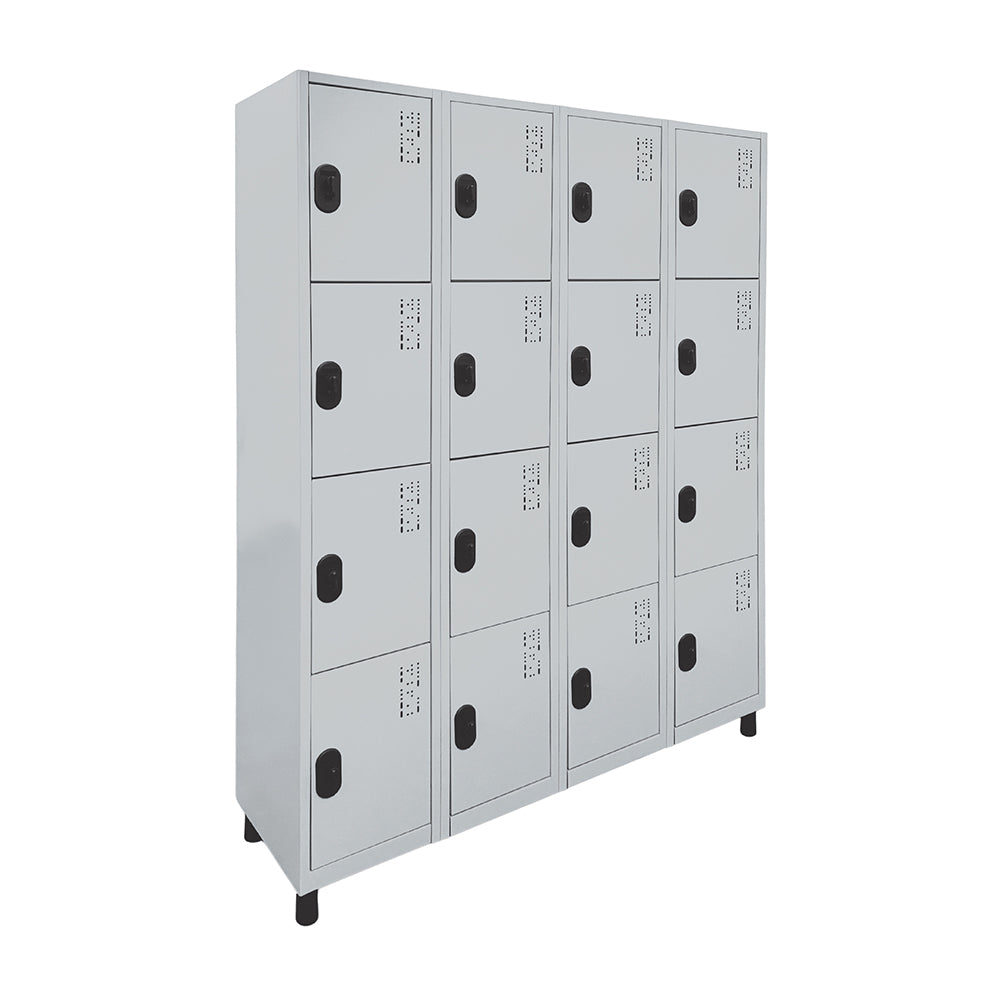 Roupeiro de Aço com 16 vãos pequenos 184,5CM X 128,8CM X 35CM - W3 POP