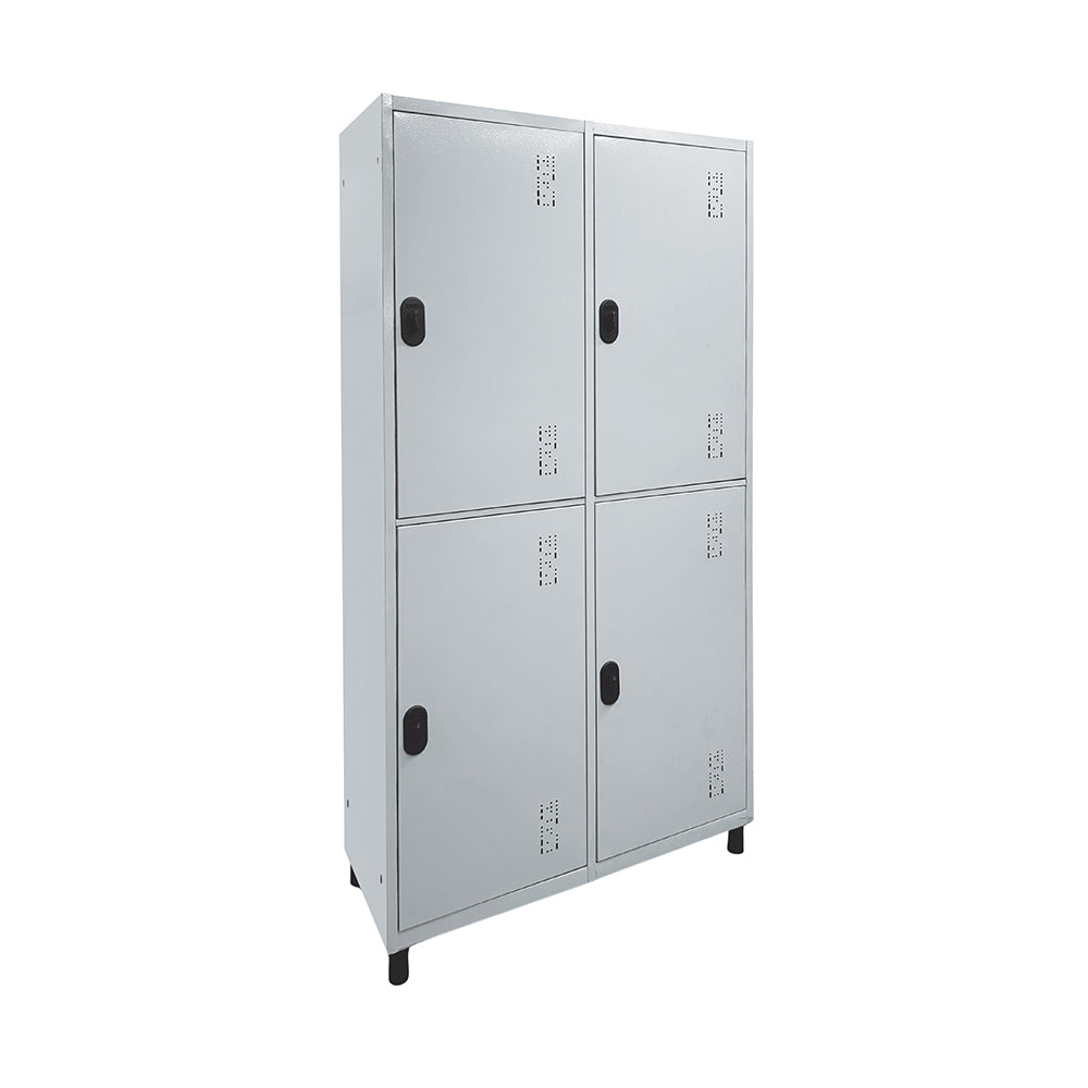 Roupeiro de Aço Insalubre com 04 vãos grandes 190CM X 101,6CM X 42CM - W3 POP