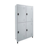 Roupeiro de Aço Insalubre com 04 vãos grandes 190CM X 101,6CM X 42CM - W3 POP