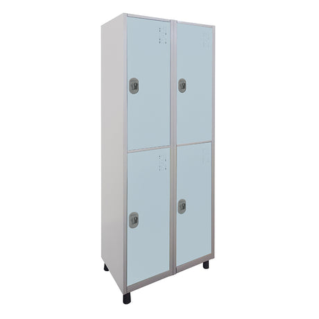 Roupeiro de Aço com 4 vãos grandes Cores 190CM X 64,4 X 35CM - W3