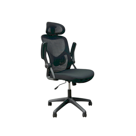 Cadeira de escritório presidente Atlas com base preta