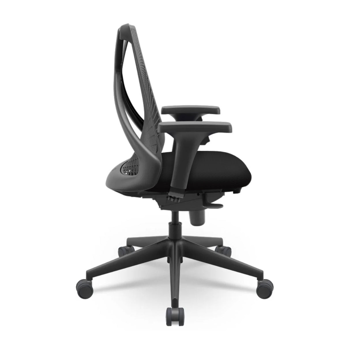 Cadeira de Escritório Diretor Ergonômica Encosto em Tela e Base Syncron Paris