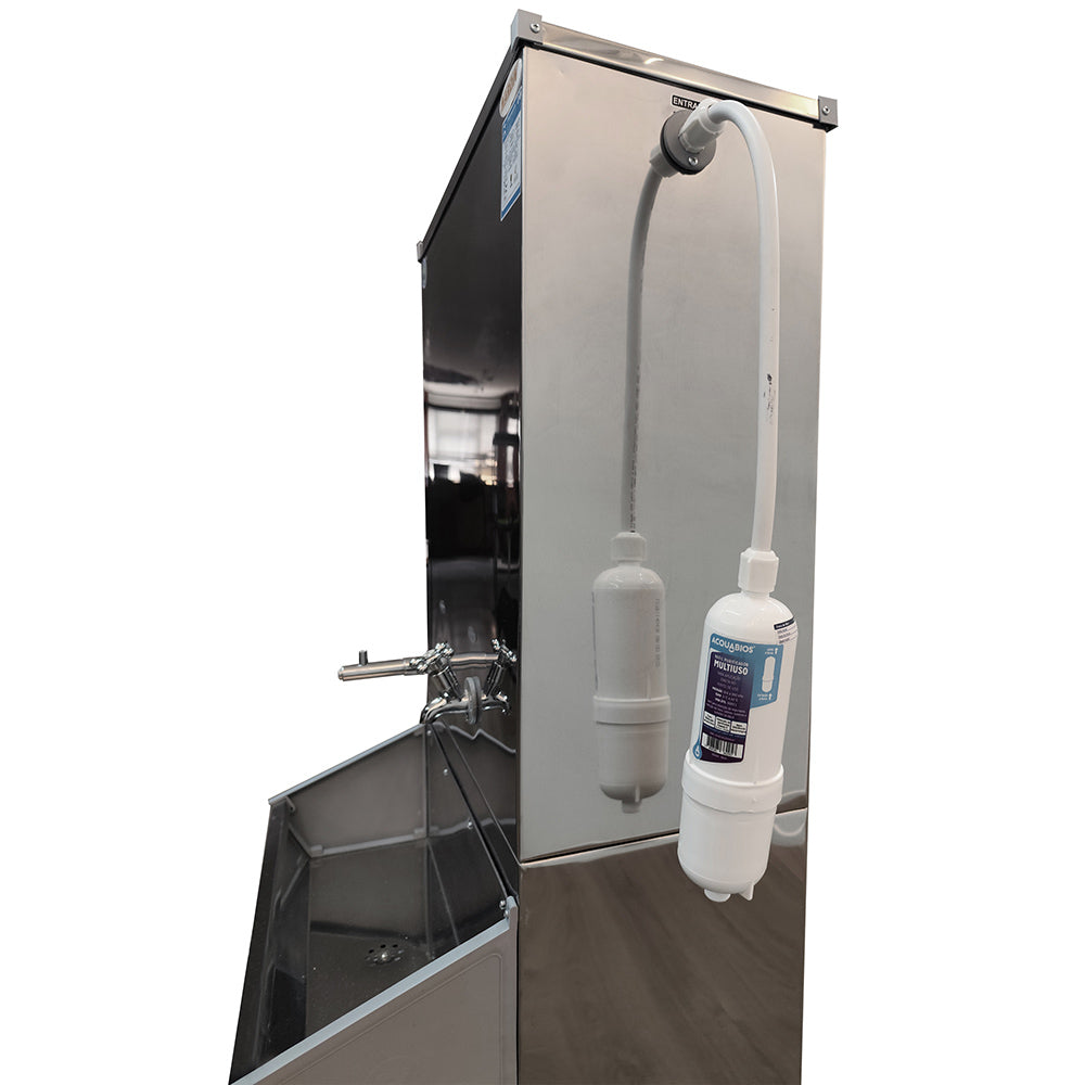 Resfriador 25 Litros inox 1 torneira + 1 jato 127V - Nozon
