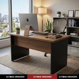 Mesa de Escritório 120cm Pé Painel - SM alfa BP - 73Ax120Lx60P