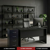 Gaveteiro fixo com 4 gavetas - SM Fênix - 75,5AX31,5LX45P