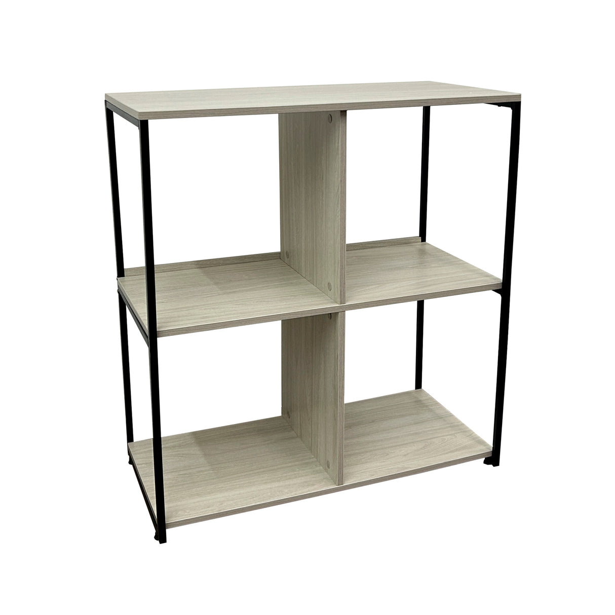 Estante baixa lateral com estrutura preta- SM Multiuso - 87AX80LX39P