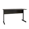 Mesa de Escritório Secretária Pé Metálico sem Gaveta com 1 passa fio - SM Super Light 15MM - 74AX115LX60P