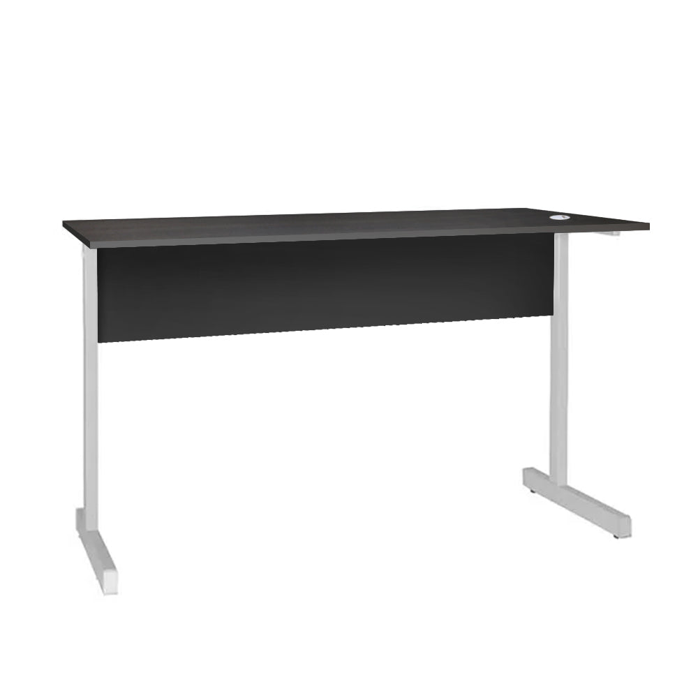 Mesa de Escritório Diretor Pé Metálico sem Gaveta com 1 passa fio - SM Super Light 15MM - 74AX155LX60P