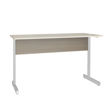 Mesa de Escritório Secretária Pé Metálico sem Gaveta com 1 passa fio - SM Super Light 15MM - 74AX115LX60P