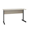 Mesa de Escritório Secretária Pé Metálico sem Gaveta com 1 passa fio - SM Super Light 15MM - 74AX115LX60P