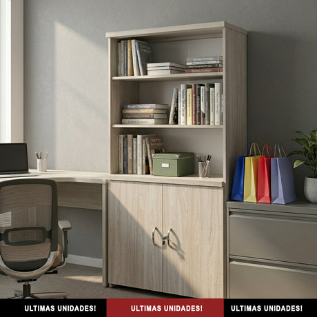 Armário Executivo Com 3 Prateleiras - SM Beta - 162AX80LX38P