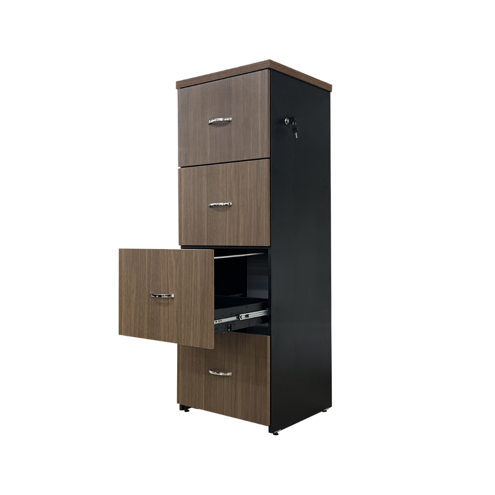 Arquivo para pasta suspensa com 4 gavetas com corrediças telescópicas - SM Alfa BP 141Ax50Lx46P