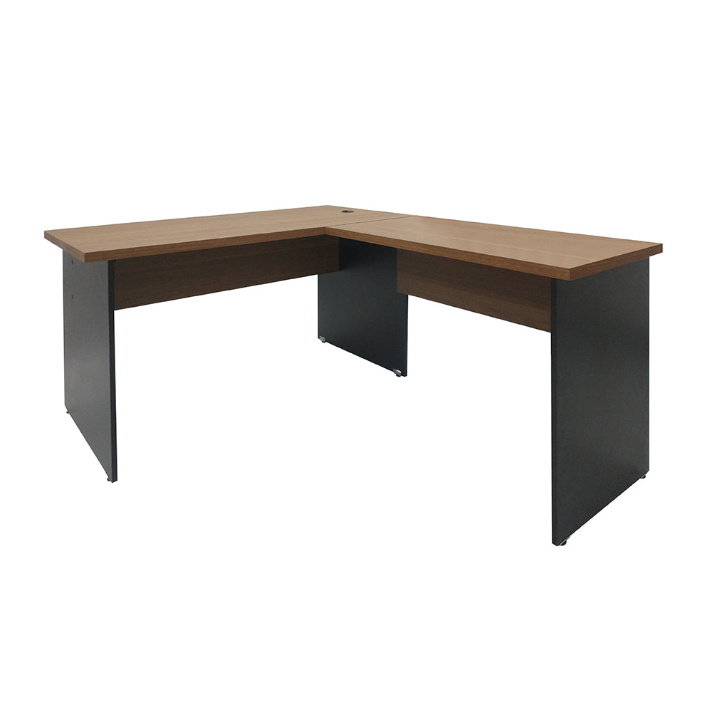 Mesa de Escritório em "L" Pé Painel - SM alfa BP - 73Ax100Lx150P