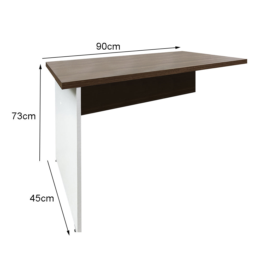 MESA DE ESCRITÓRIO AUXILIAR PÉ PAINEL - SM ALFA BP - 73AX90LX45P