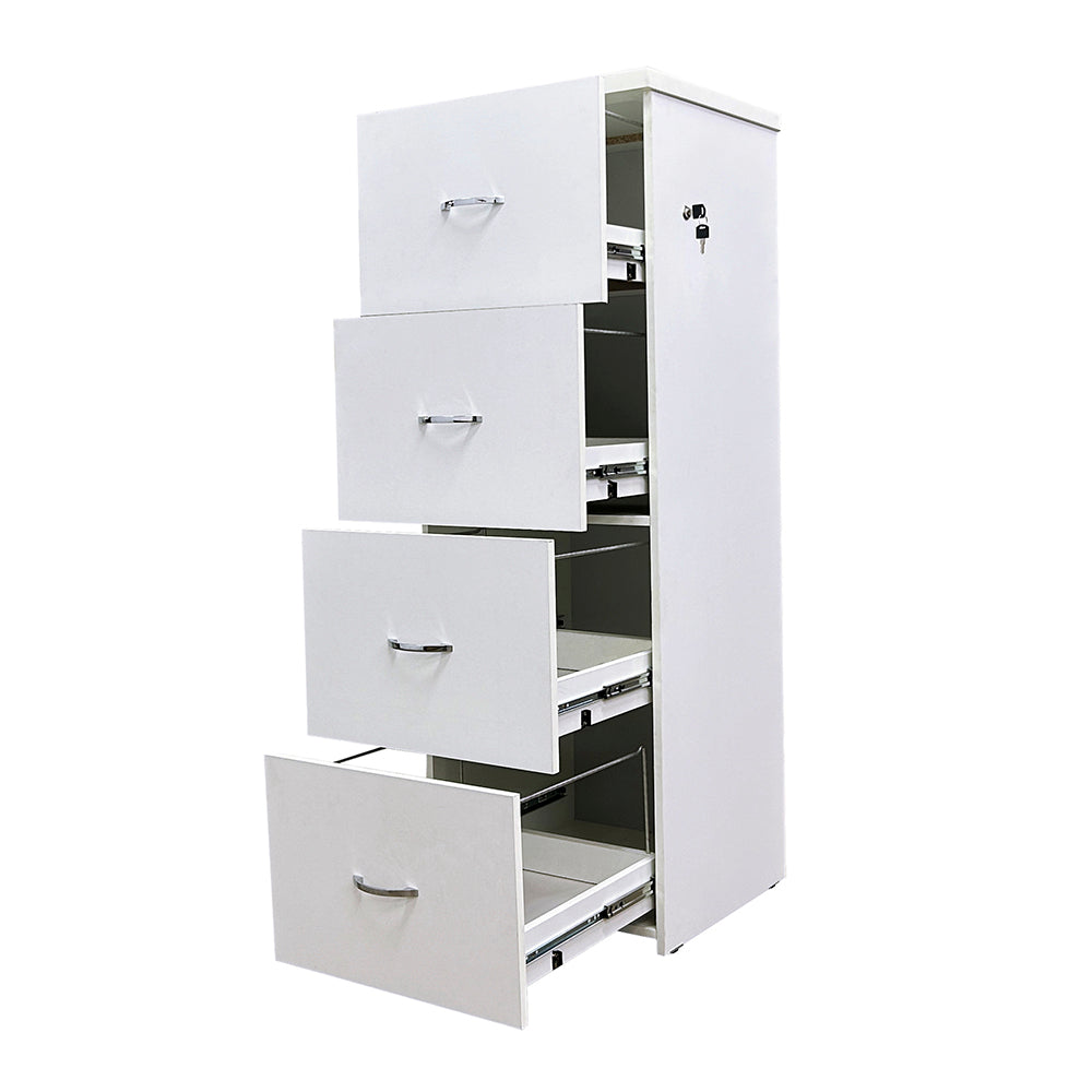 Arquivo para pasta suspensa com 4 gavetas com corrediças telescópicas - SM Alfa BP 141Ax50Lx46P