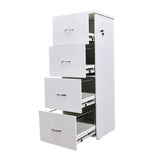 Arquivo para pasta suspensa com 4 gavetas com corrediças telescópicas - SM Alfa BP 141Ax50Lx46P