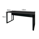 Mesa de Escritório Executiva em "L" Pé Metálico - Sm Prime - 76Ax120Lx150P