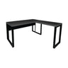 Mesa de Escritório Executiva em "L" Pé Metálico - Sm Prime - 76Ax120Lx150P