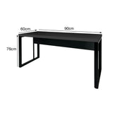Mesa de Escritório 90cm Pé Metálico - SM Prime - 76Ax90Lx60P