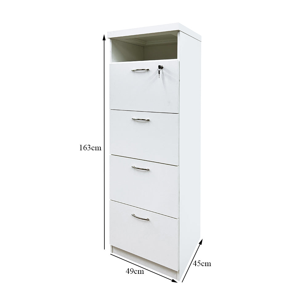 Arquivo Para Pasta Suspensa com 4 Gavetas e 1 Nicho - SM Prime - 163AX49LX45P
