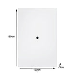 Painel de parede com passa cabo para mesa de reunião - Sm Prime 120x180x3