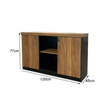 Armário baixo Com vão central - SM Prime - 77AX120LX45P