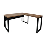 Mesa de Escritório em "L" Pé Metálico - Sm Prime - 76Ax120Lx150P