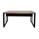 Mesa de Escritório 90cm Pé Metálico - SM Prime - 76Ax90Lx60P