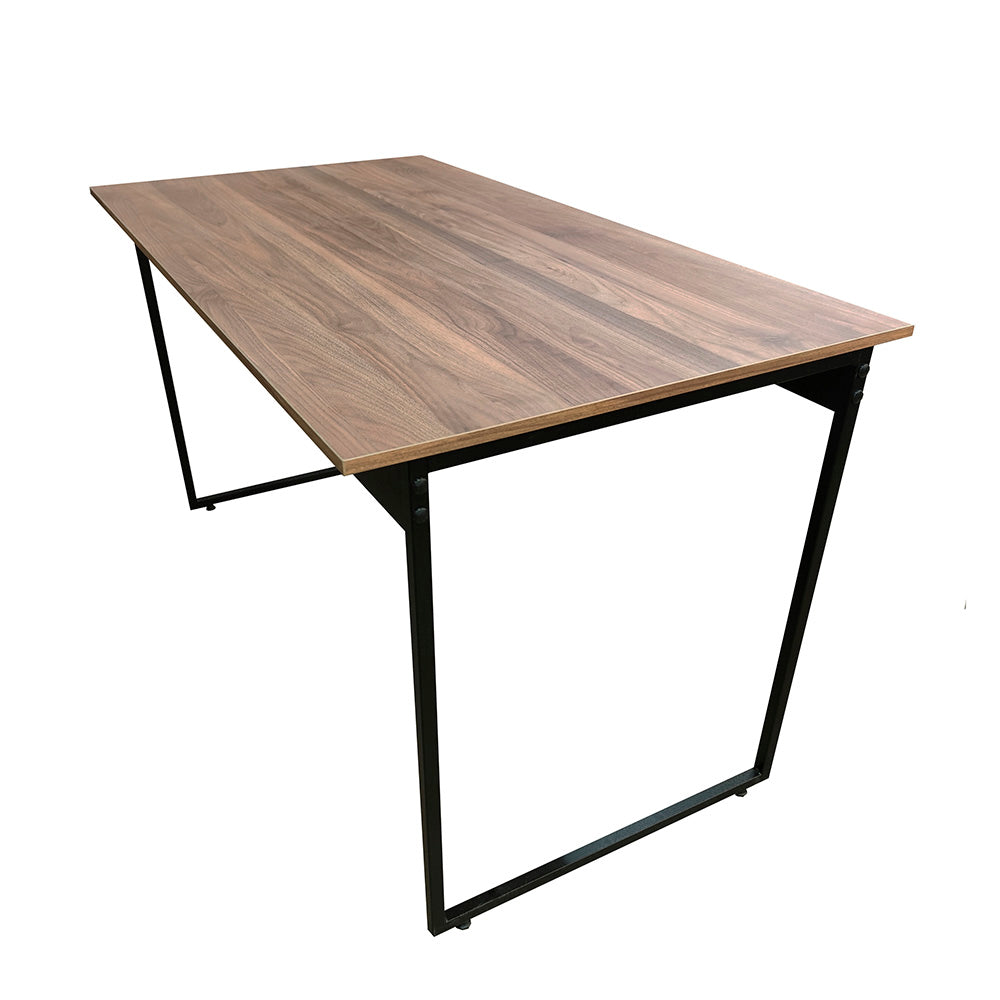 Mesa para Refeitório 4 Lugares c/2 Bancos 2 Lug. em MDF com Estrutura Metálica 135L x 72P