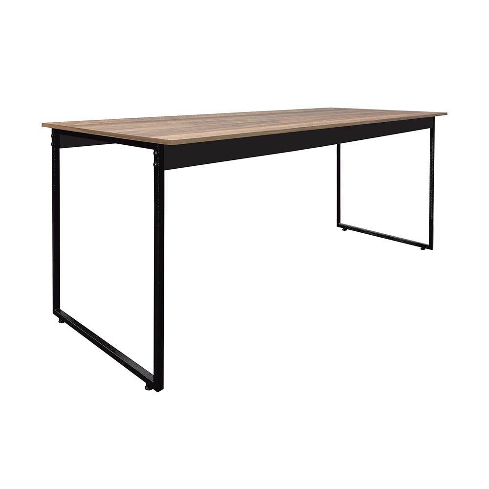 Mesa para Refeitório 6 Lugares c/2 Bancos 3 Lug. em MDF com Estrutura Metálica 180L x 72P