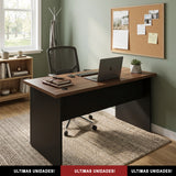 Mesa de Escritório 160cm Pé Painel - SM Alfa BP - 73Ax160Lx70P