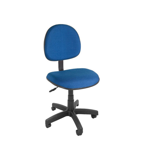 Cadeira de Escritório secretária giratória 758 em tecido sem braço - Turim