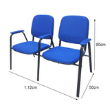 Longarina atendimento 2 Lugares com braço - MS Super Light