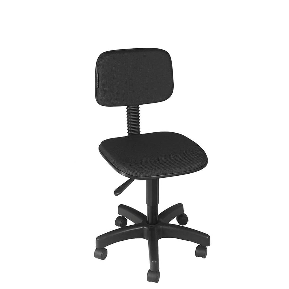 Kit Mesa de Escritório 120cm SM Beta 73Ax120Lx60P + Cadeira Secretária giratória sem braço Toscana