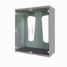 CABINE ACÚSTICA INICIAL 2 LUGARES COSTA C/ VIDRO 222A x 185L x 90P