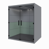 CABINE ACÚSTICA INICIAL 4 LUGARES 222L x 185L x 150P