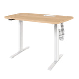 Mesa elétrica orgânica com caixa de tomadas direita 72 a 119A X 140L X 70P