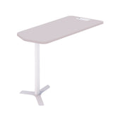 MESA PARA CABINE DE 4 LUGARES COM PÉ BRANCO 74A x 69L x 135P