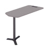 MESA PARA CABINE DE 4 LUGARES COM PÉ PRETO 74A x 69L x 135P